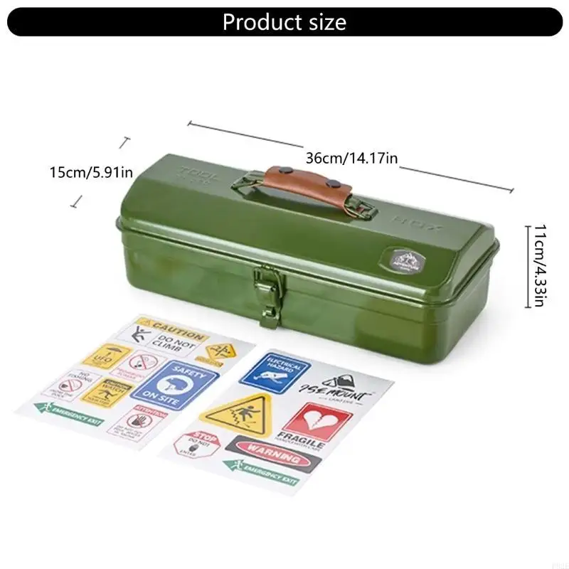 P82E Metal Organizers Box with Customizable Stickers for Travelers and Outdoor Activities
P82E Metal Organizers Box with Customizable Stickers for Travelers and Outdoor Activities