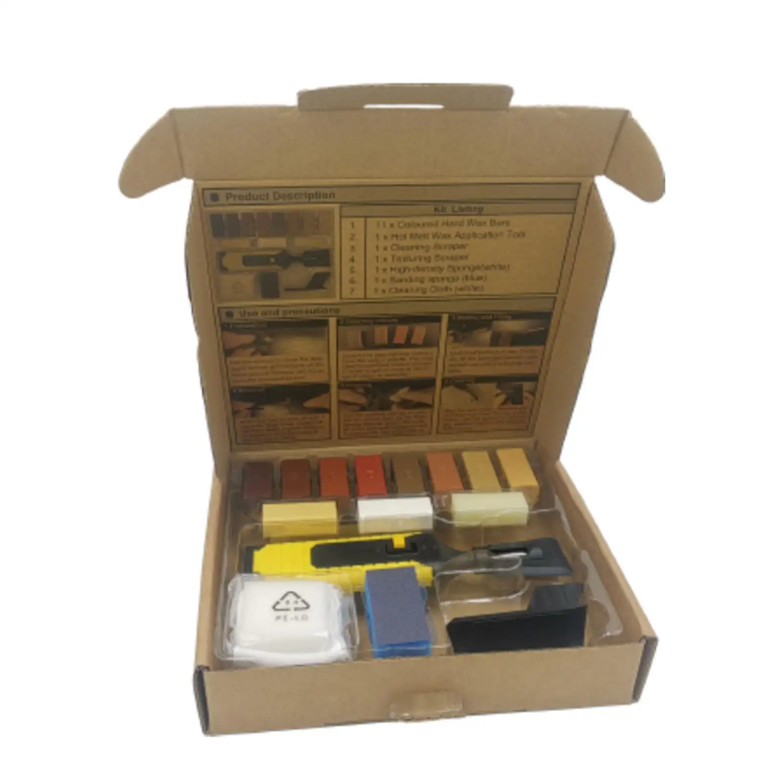Laminate Floor Restoration Wax System Repair Kit Plastic Filler Multi Colored for Repairing Wood Flooring Chips Cracks Worktops
Laminate Floor Restoration Wax System Repair Kit Plastic Filler Multi Colored for Repairing Wood Flooring Chips Cracks Worktops