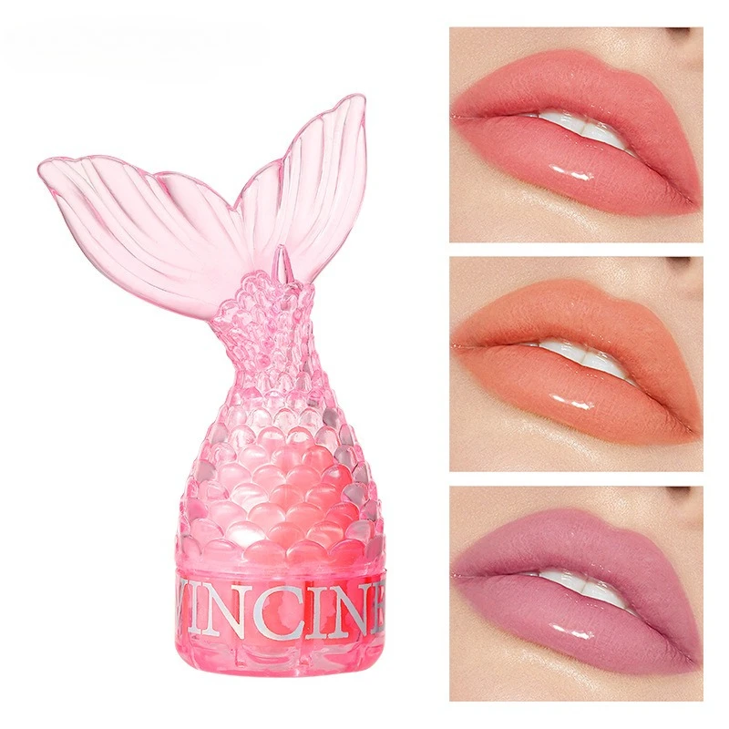 Temperature-changing lipstick lip balm cute mermaid tail long-lasting moisturizing improve complexion lip care Skincare Makeup
Temperature-changing lipstick lip balm cute mermaid tail long-lasting moisturizing improve complexion lip care Skincare Makeup