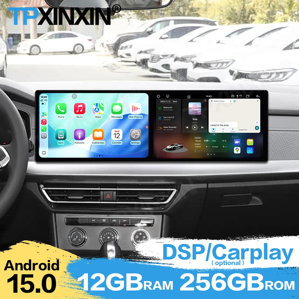 Двойной экран Android для Volkswagen T-Cross 2019 ~ 2023 Автомобильный радиоприемник Мультимедиа GPS-навигация Сенсорный экран Стереоприемник Головное устройство
Двойной экран Android для Volkswagen T-Cross 2019 ~ 2023 Автомобильный радиоприемник Мультимедиа GPS-навигация Сенсорный экран Стереоприемник Головное устройство