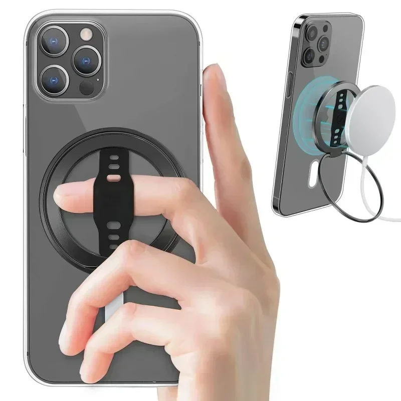ftvae Magnetic Ring Phone Holder for Magsafe Wireless Charging Phone Grip Stand with Silicone Finger Strap Removable Car Phone H
ftvae Magnetic Ring Phone Holder for Magsafe Wireless Charging Phone Grip Stand with Silicone Finger Strap Removable Car Phone H