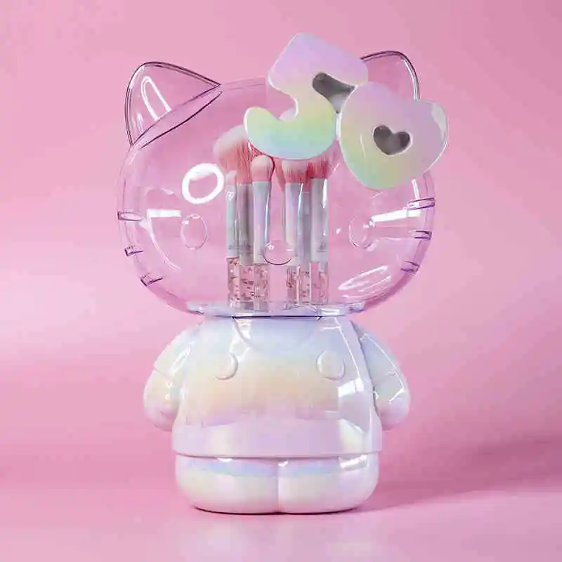Набор кистей для периферийного макияжа Sanrio Hellokitty, профессиональная кисть для теней для век, кисть для пудры, румян, кавайная настольная декоративная подарочная кисть
Набор кистей для периферийного макияжа Sanrio Hellokitty, профессиональная кисть для теней для век, кисть для пудры, румян, кавайная настольная декоративная подарочная кисть