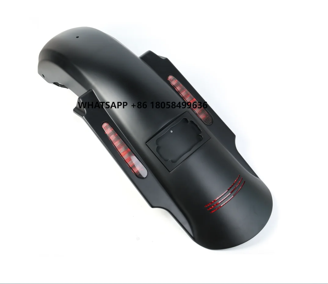 CFP-HL 1584-160 ABS Motorcycle Accessories Black Rear Extended Fender with Led Lights and Wire Harness for Harley Touring 14-UP
CFP-HL 1584-160 ABS Motorcycle Accessories Black Rear Extended Fender with Led Lights and Wire Harness for Harley Touring 14-UP