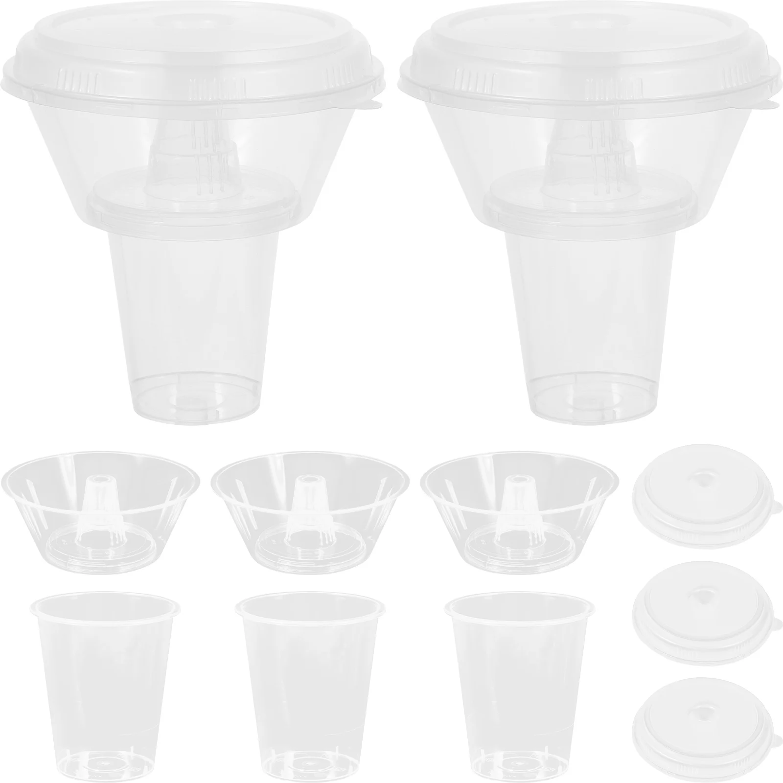 5 Sets Snack Cup Combination Portable Food Bowl Thickened Drink Cups PP Material Large Capacity Easy Clean Party Use Beverage
5 Sets Snack Cup Combination Portable Food Bowl Thickened Drink Cups PP Material Large Capacity Easy Clean Party Use Beverage