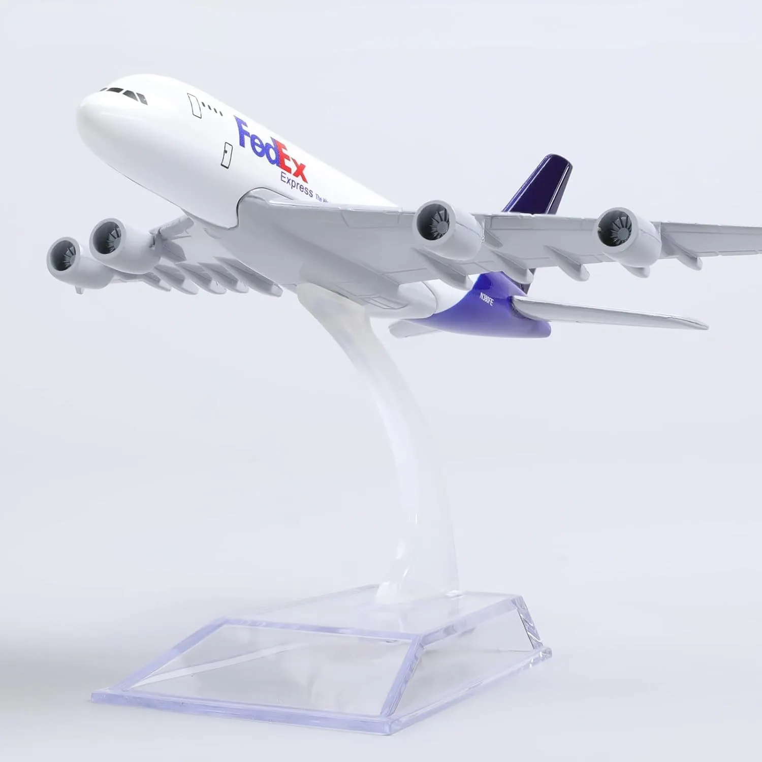 1/400 16cm A380 FedEx Diecast Metal Airplane Model Collectible Display Toy Airplane Model Collection Toys For Children
1/400 16cm A380 FedEx Diecast Metal Airplane Model Collectible Display Toy Airplane Model Collection Toys For Children