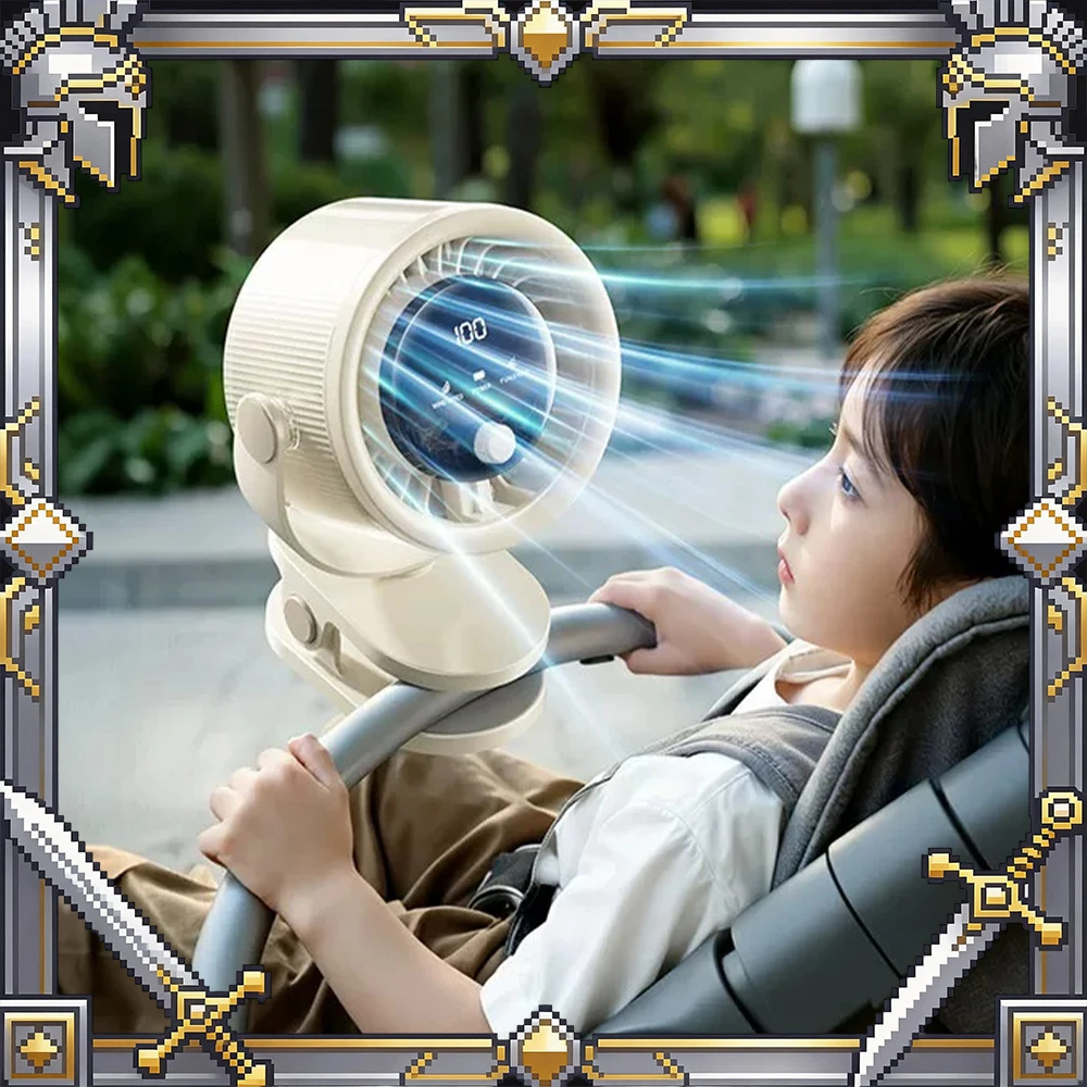 Aler s-565 Desktop Fan Intelligent Circulation Wind Control Desktop Small Fan Brushless Motor Light Weight Low Noise For Gifts
Aler s-565 Desktop Fan Intelligent Circulation Wind Control Desktop Small Fan Brushless Motor Light Weight Low Noise For Gifts