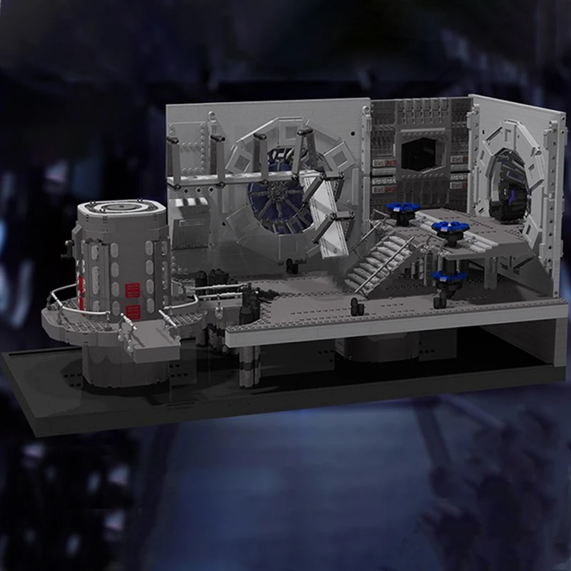 5363pcs MOC pop Movie (star Battle) SW Large diorama Battle on Death Star Emperor Palpatine throne room Episode 6 Return of Jed
5363pcs MOC pop Movie (star Battle) SW Large diorama Battle on Death Star Emperor Palpatine throne room Episode 6 Return of Jed