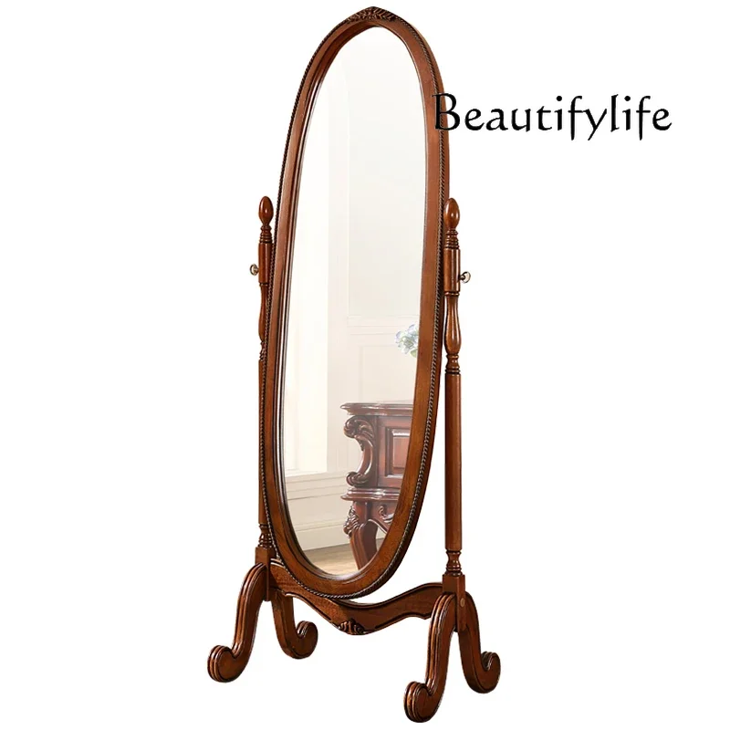 wood full-length mirror, makeup mirror, coat mirror, floor American fitting cloakroom home accessories
wood full-length mirror, makeup mirror, coat mirror, floor American fitting cloakroom home accessories