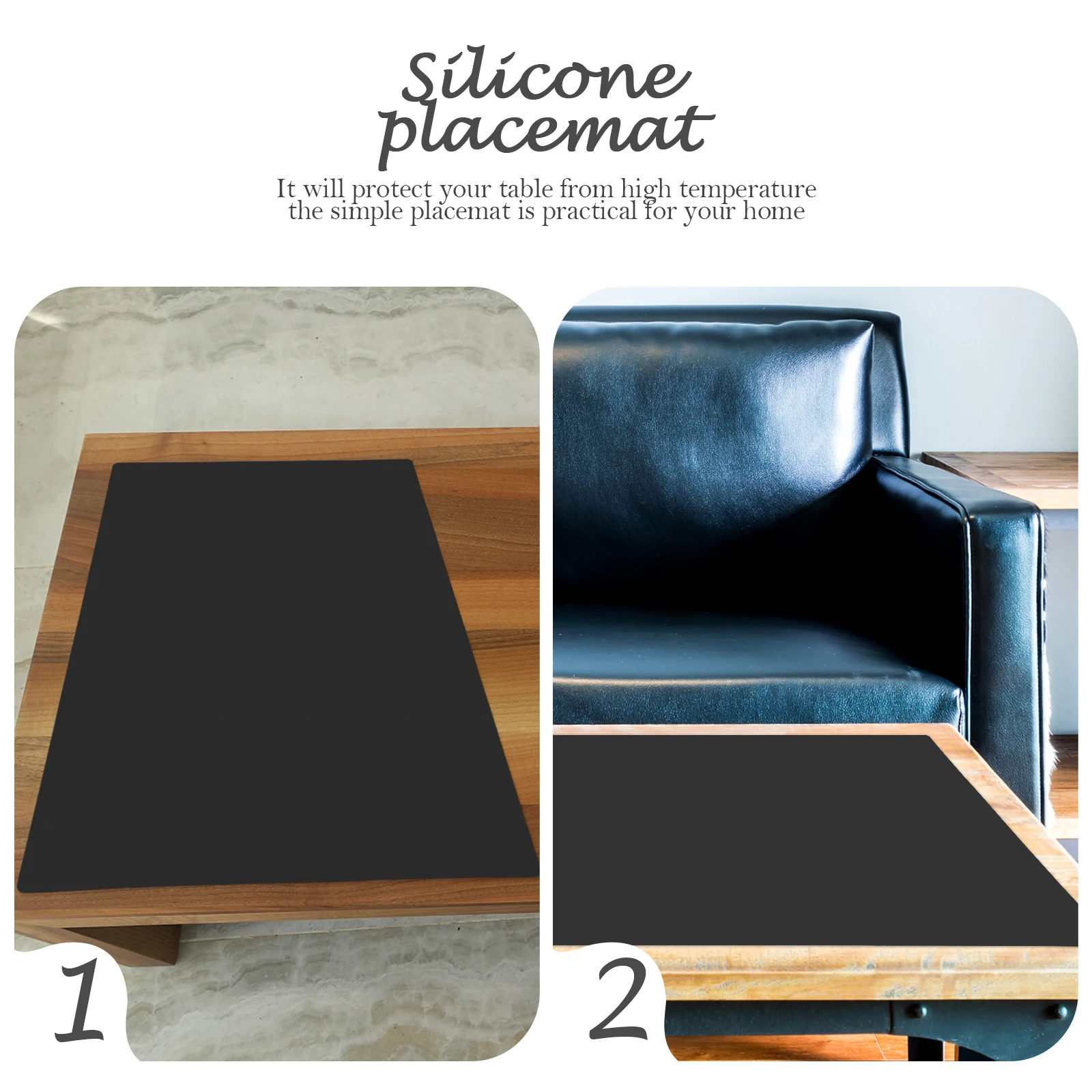 Silicone Table Mat Mats Potholder Heat Resistant Silica Gel Kitchen for Counter
Silicone Table Mat Mats Potholder Heat Resistant Silica Gel Kitchen for Counter