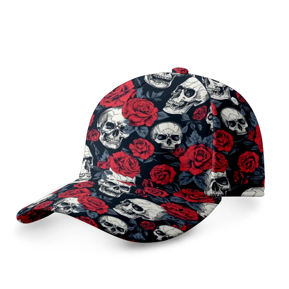 Skull pattern baseball cap for women and men sun visor summer outdoor sports hat trendy fashion hat personality
Skull pattern baseball cap for women and men sun visor summer outdoor sports hat trendy fashion hat personality