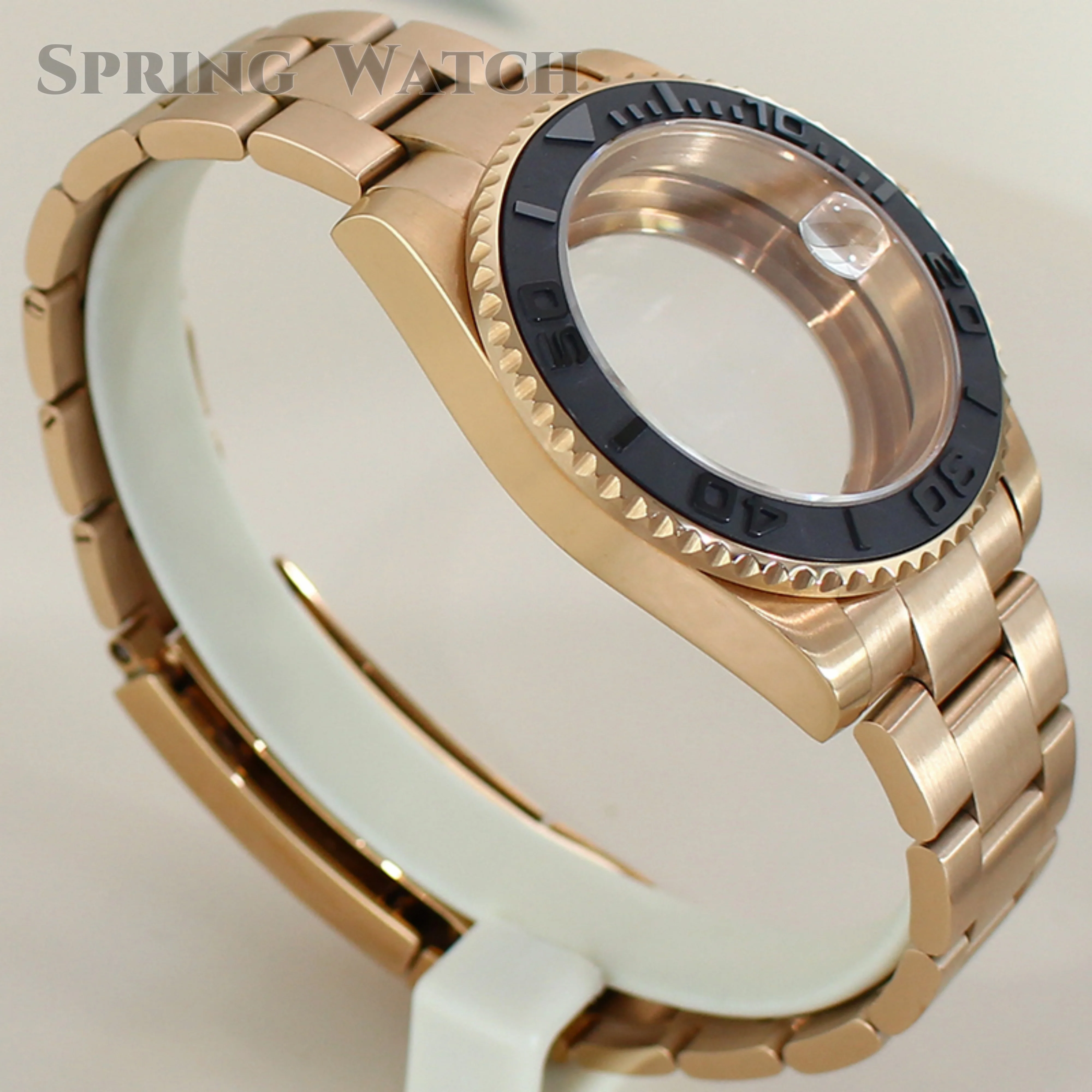 for Yacht-master Watch Case 10ATM Waterpoorf Case Rose Watch Strap Sapphire Class Suitable fit NH34 NH35 NH36 Movement Mod Parts
for Yacht-master Watch Case 10ATM Waterpoorf Case Rose Watch Strap Sapphire Class Suitable fit NH34 NH35 NH36 Movement Mod Parts
