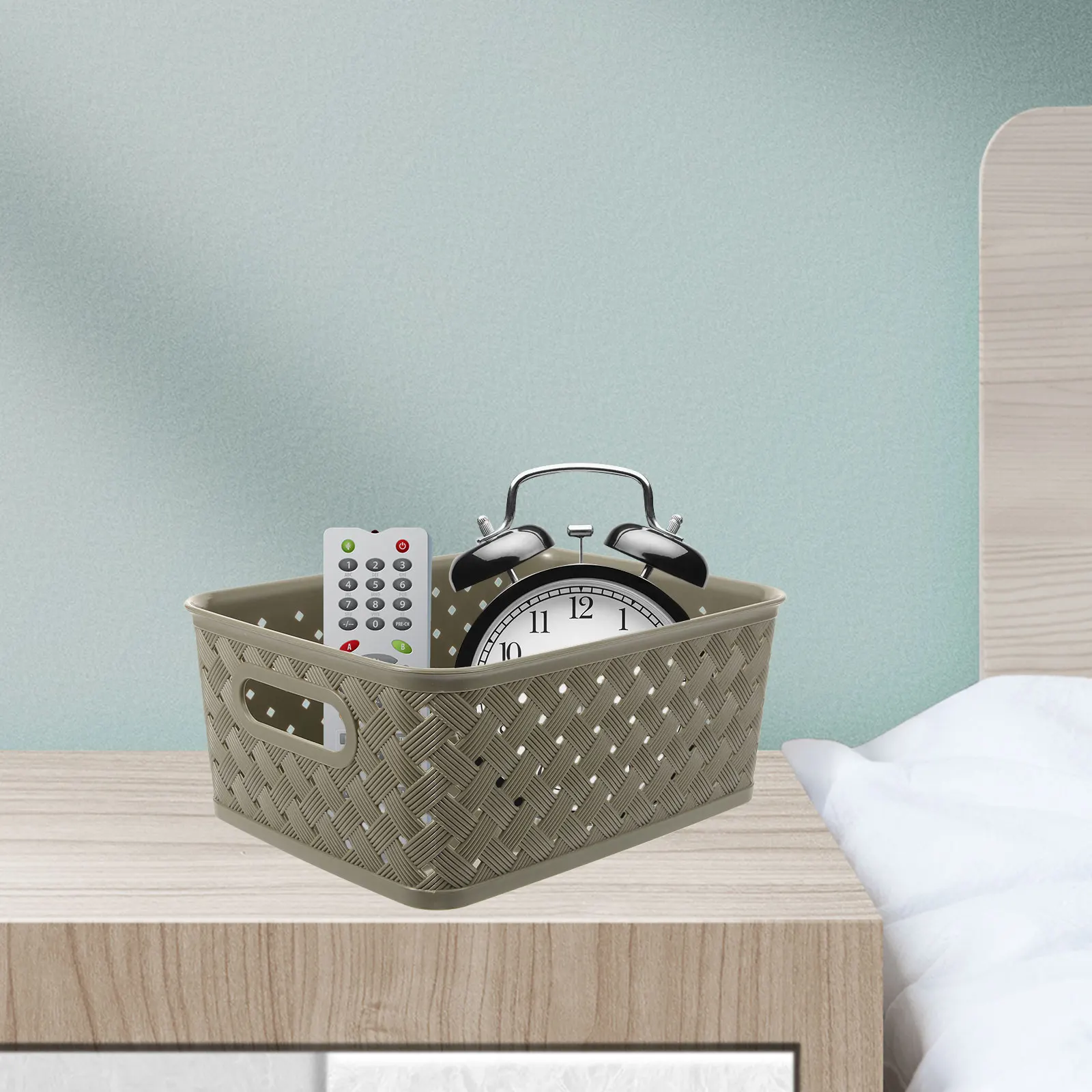 3pcs Woven Bins With Handle Reusable Organizer Basket Desktop Sundries Container Home Office Organizer Basket Desktop Foldable
3pcs Woven Bins With Handle Reusable Organizer Basket Desktop Sundries Container Home Office Organizer Basket Desktop Foldable