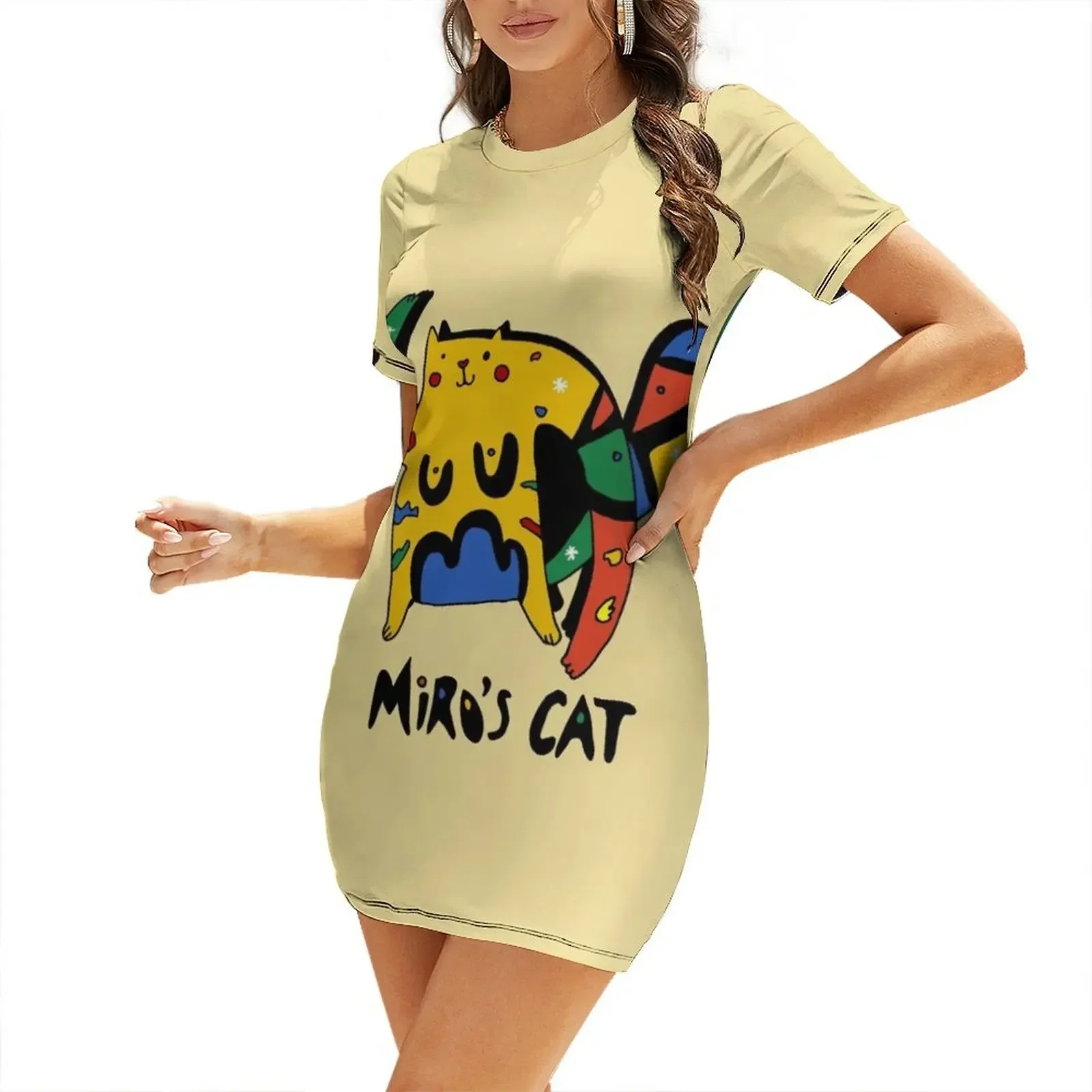 Joan Miro's cat Short-Sleeved Dress summer dress women 2026 dress summer dresses for special events summer clothes
Joan Miro's cat Short-Sleeved Dress summer dress women 2026 dress summer dresses for special events summer clothes