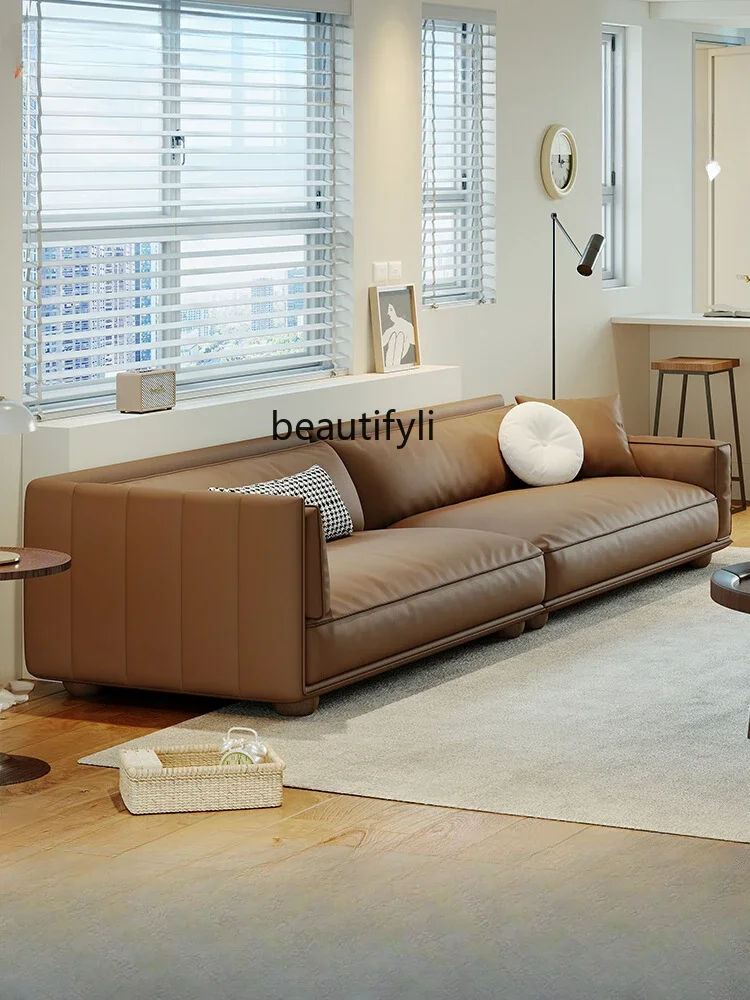 xzItalian Leather Sofa Creative Designer Living Room First Layer Cowhide Direct Discharge Type Small Apartment
xzItalian Leather Sofa Creative Designer Living Room First Layer Cowhide Direct Discharge Type Small Apartment