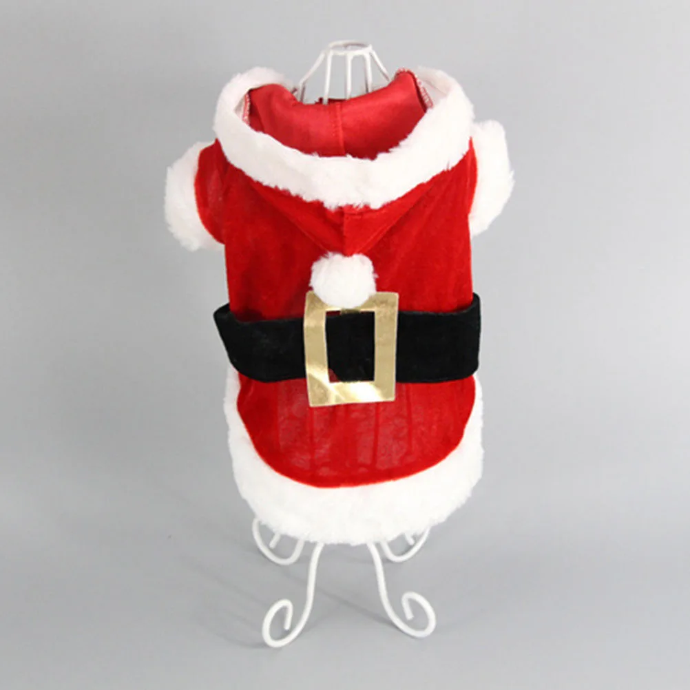 Santa Dog Costume Pet Christmas Clothes Size Xxs Winter Hoodie Sweater Comfortable Warm Dog Vest Xmas for Small Dogs 
Santa Dog Costume Pet Christmas Clothes Size Xxs Winter Hoodie Sweater Comfortable Warm Dog Vest Xmas for Small Dogs
