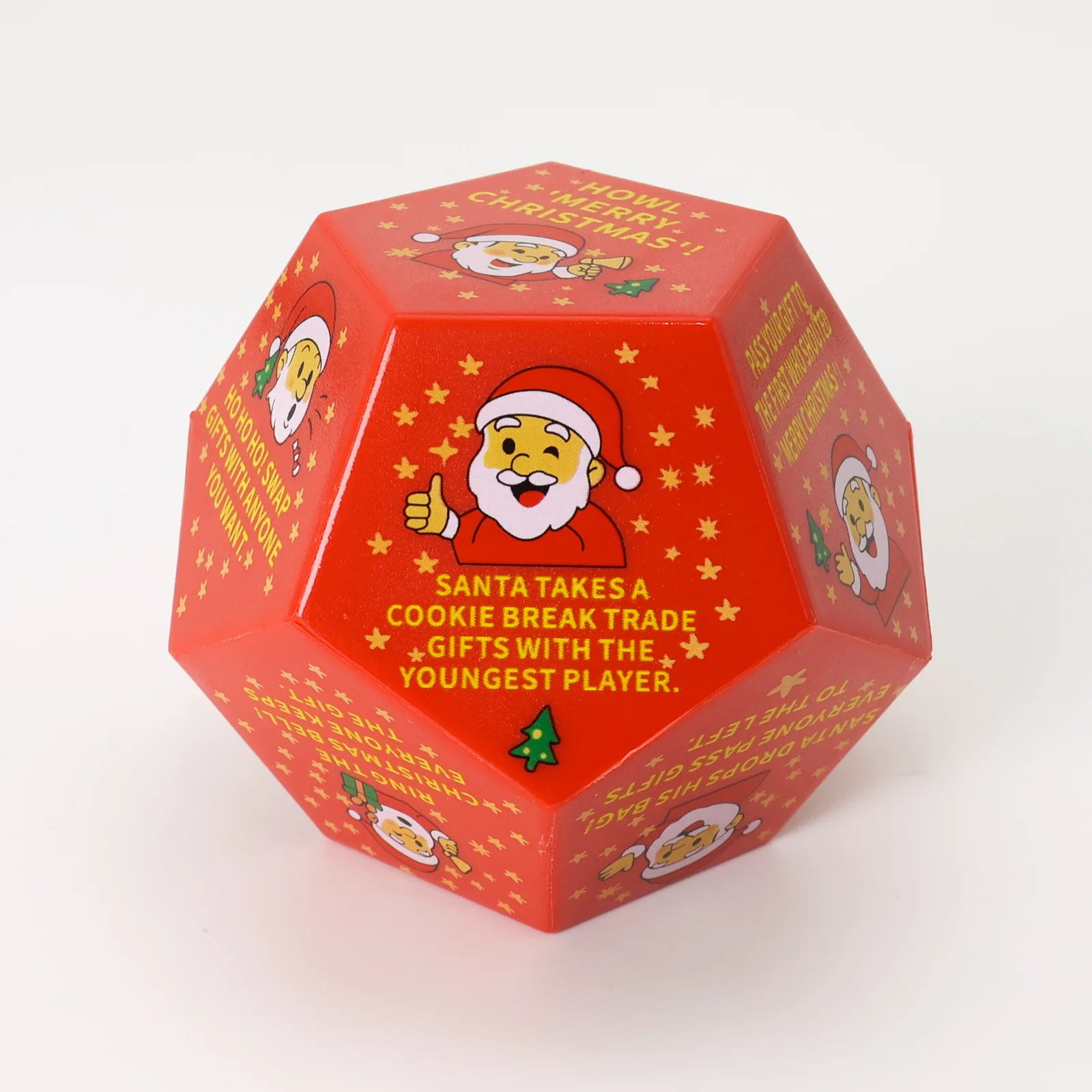 New Creative Personalized Santa Claus Dice Home Decor Living Room Bedroom Desktop Ornament Gift
New Creative Personalized Santa Claus Dice Home Decor Living Room Bedroom Desktop Ornament Gift