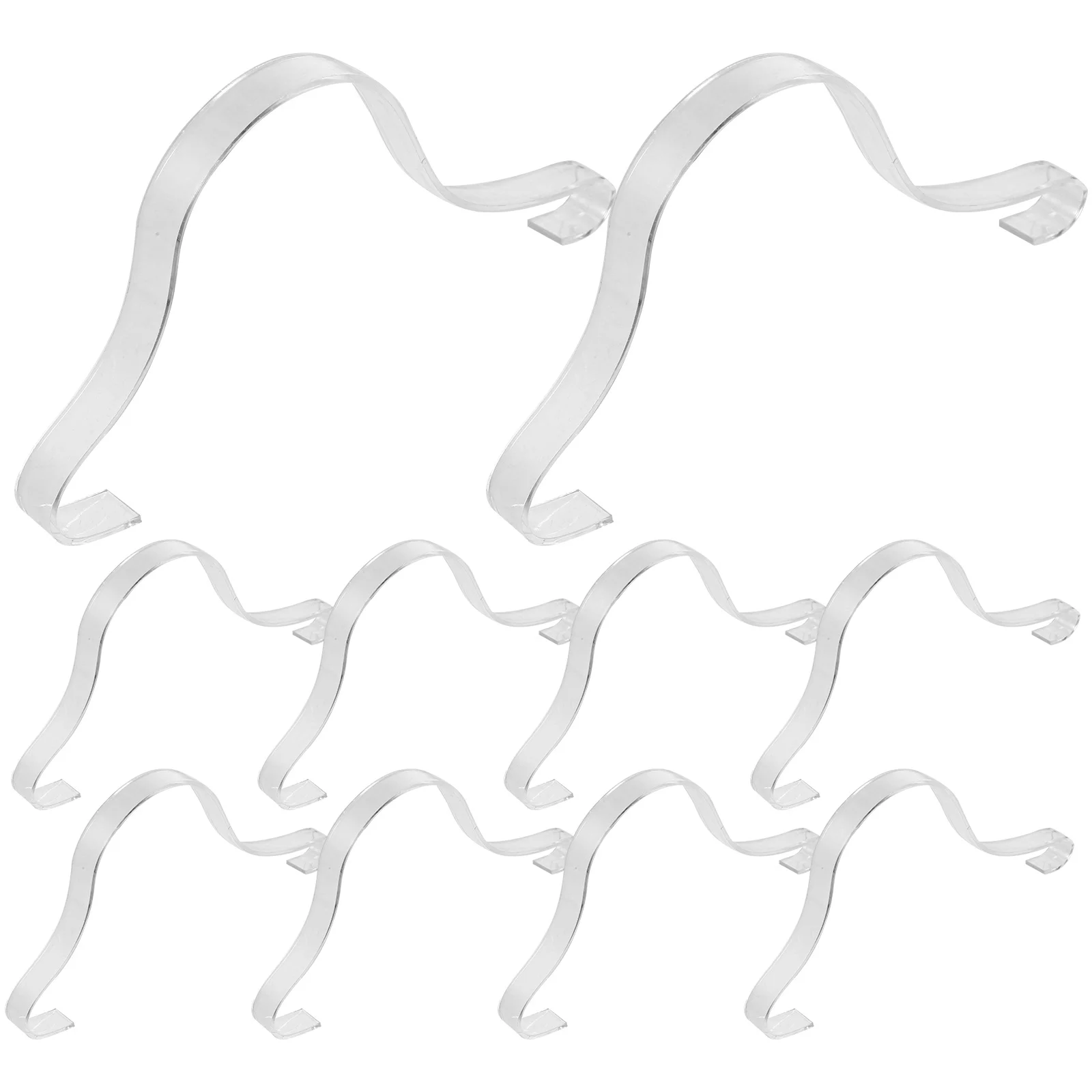 10pcs Transparent Acrylic Shoe Holders Display Stands for Sandals Shelves Closets Portable Rack Support Shoes Stretchers
10pcs Transparent Acrylic Shoe Holders Display Stands for Sandals Shelves Closets Portable Rack Support Shoes Stretchers