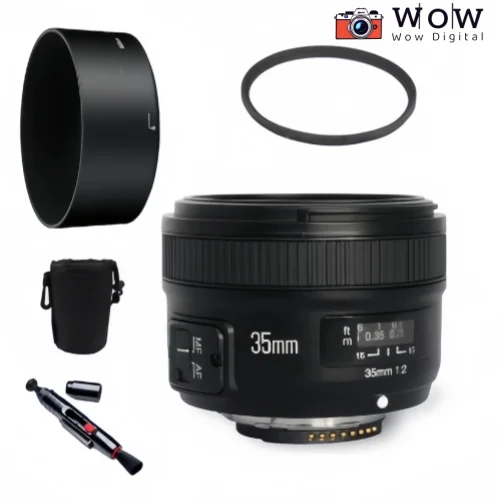 YONGNUO YN35mm F2.0 Wide-angle AF/MF Fixed Focus Lens for Nikon F Mount D7100 D3200 D3300 D3100 D5100 D90 DSLR Cameras 35mm F2N
YONGNUO YN35mm F2.0 Wide-angle AF/MF Fixed Focus Lens for Nikon F Mount D7100 D3200 D3300 D3100 D5100 D90 DSLR Cameras 35mm F2N
