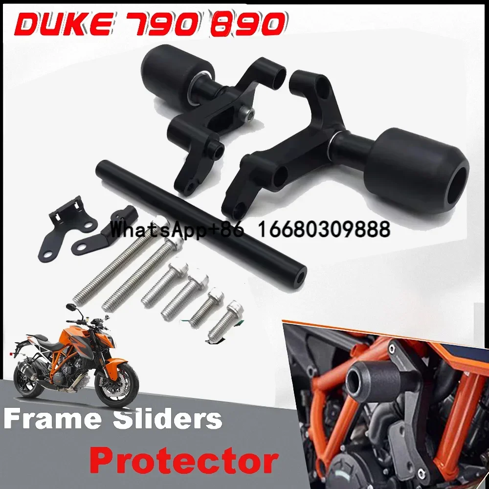 For Duke790 Duke890 Slider Motorcycle Accessories Duke 890R 790 890 Frame Crash Pad Defense Fall bumpers Protector 2018 2023
For Duke790 Duke890 Slider Motorcycle Accessories Duke 890R 790 890 Frame Crash Pad Defense Fall bumpers Protector 2018 2023