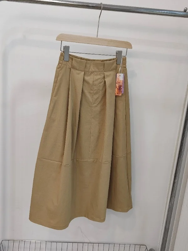 WMXZ New College Style Sorona Spring Summer Anti-Wrinkle Slimming Hip Covering Midi Skirt A-Line Elastic Waist Skirt
WMXZ New College Style Sorona Spring Summer Anti-Wrinkle Slimming Hip Covering Midi Skirt A-Line Elastic Waist Skirt