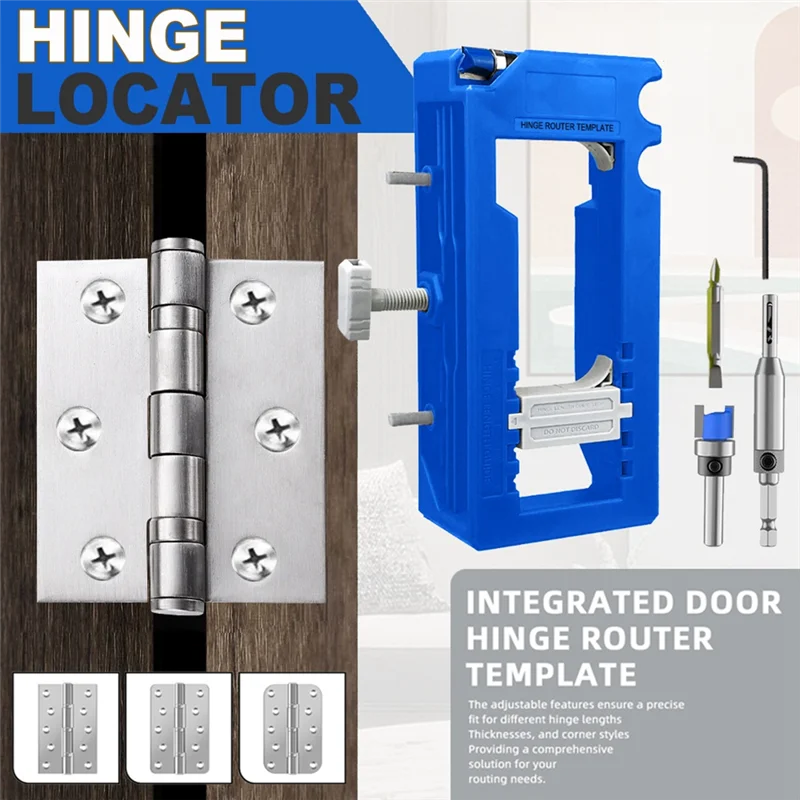 BAAR-Door Hinge Installation Kit Adjustable Door Hinge Jig Kit Fits 90 Degree Anglesand Door Hinges With Hinge Type Square
BAAR-Door Hinge Installation Kit Adjustable Door Hinge Jig Kit Fits 90 Degree Anglesand Door Hinges With Hinge Type Square