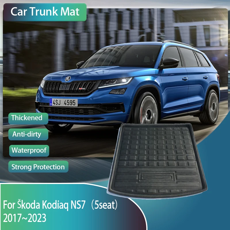 For Škoda Kodiaq NS7 MK1 2017~2023 5seat EVA Car Trunk Mats Anti-dirty Cover Carpet Boot Trunk Storage Pads Mud Auto Accessories
For Škoda Kodiaq NS7 MK1 2017~2023 5seat EVA Car Trunk Mats Anti-dirty Cover Carpet Boot Trunk Storage Pads Mud Auto Accessories