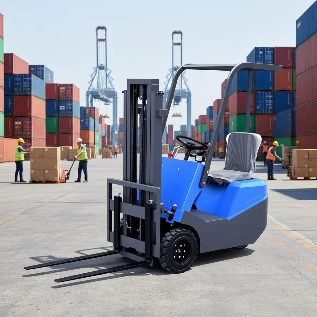 1.8T 4m 3-Wheel Counterbalanced Electric Forklift Compact Lithium-Ion Battery Lift Truck for Narrow Space Warehouse Pro
1.8T 4m 3-Wheel Counterbalanced Electric Forklift Compact Lithium-Ion Battery Lift Truck for Narrow Space Warehouse Pro