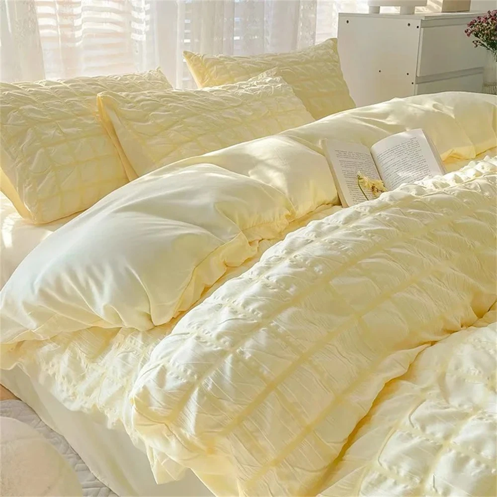 4pcs Bedding Sets Princess Fashion Girl Home Decor Quilt Cover Bed Flat Sheet Pillowcase Queen King Size Bedding Duvet Cover Set
4pcs Bedding Sets Princess Fashion Girl Home Decor Quilt Cover Bed Flat Sheet Pillowcase Queen King Size Bedding Duvet Cover Set