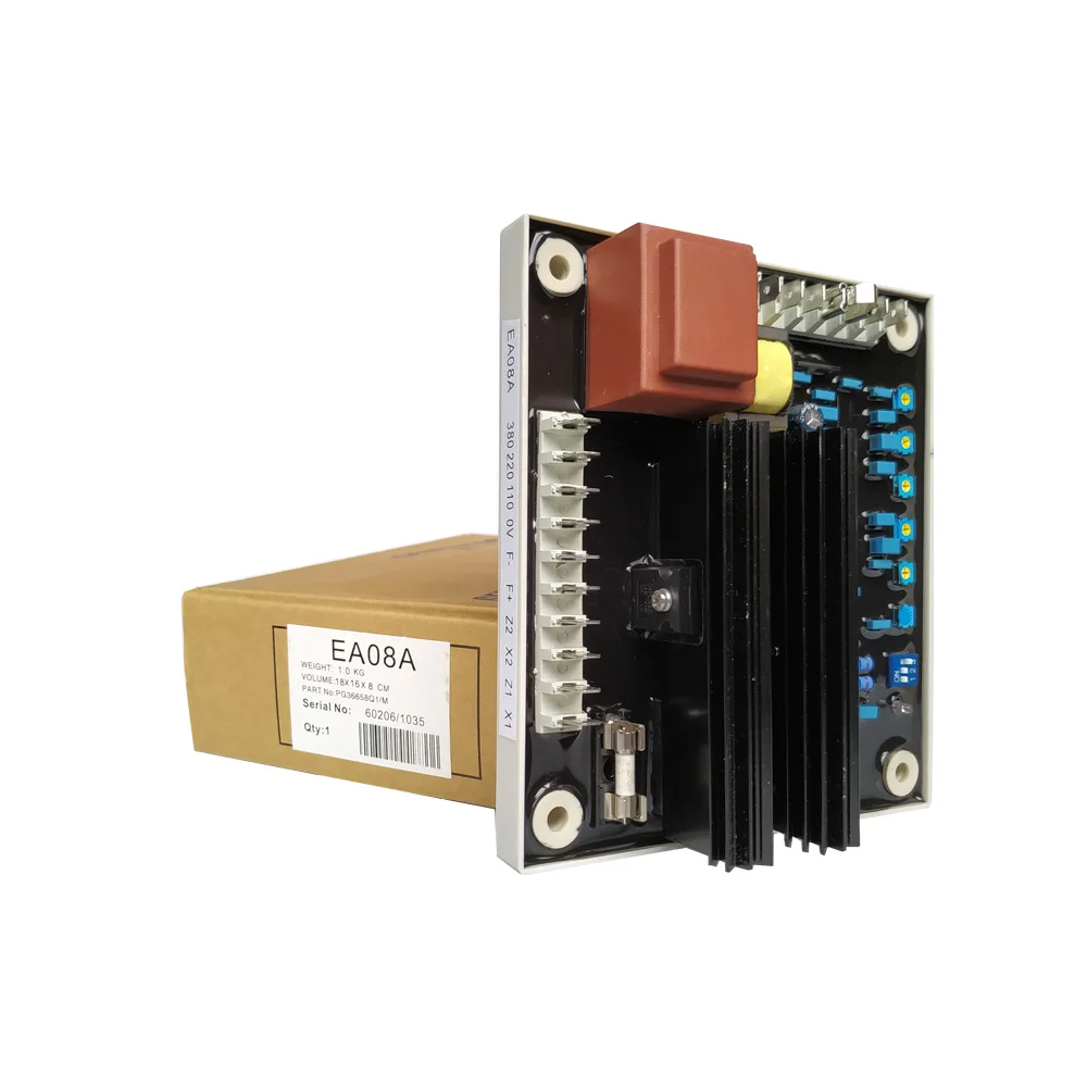 Автоматический регулятор напряжения AVR Ea08A для бесщеточного генератора, быстрая доставка
Автоматический регулятор напряжения AVR Ea08A для бесщеточного генератора, быстрая доставка