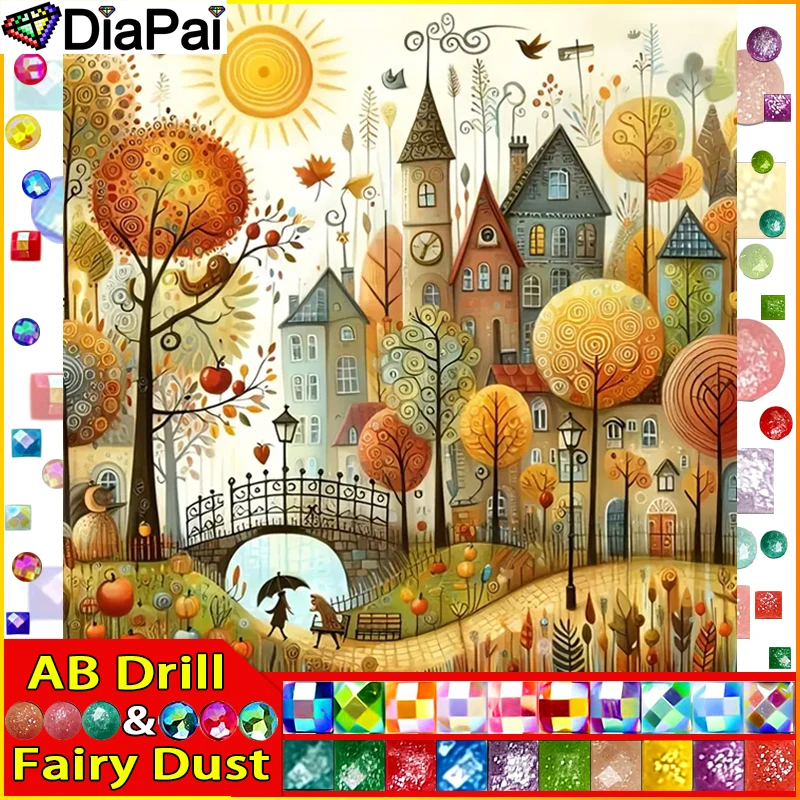 DIAPAI Фея Пил AB Полная Алмазная Вышивка "Застельное Дерево" Алмазная Картина Вышивка Крестом Узоры Горный Хрусталь Незаконченный Дом
DIAPAI Фея Пил AB Полная Алмазная Вышивка "Застельное Дерево" Алмазная Картина Вышивка Крестом Узоры Горный Хрусталь Незаконченный Дом