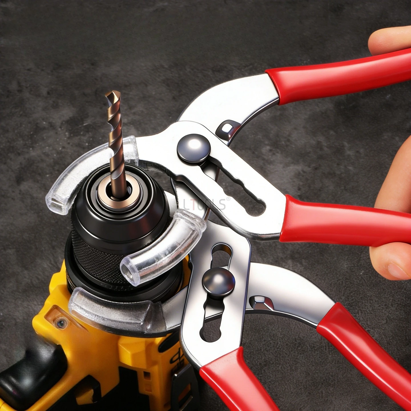 Universal Drill Chuck Wrench Plier Large Opening Adjustable Clamp Multifunctional Non-Slip Heavy Duty Drill Chuck Tool Household
Universal Drill Chuck Wrench Plier Large Opening Adjustable Clamp Multifunctional Non-Slip Heavy Duty Drill Chuck Tool Household