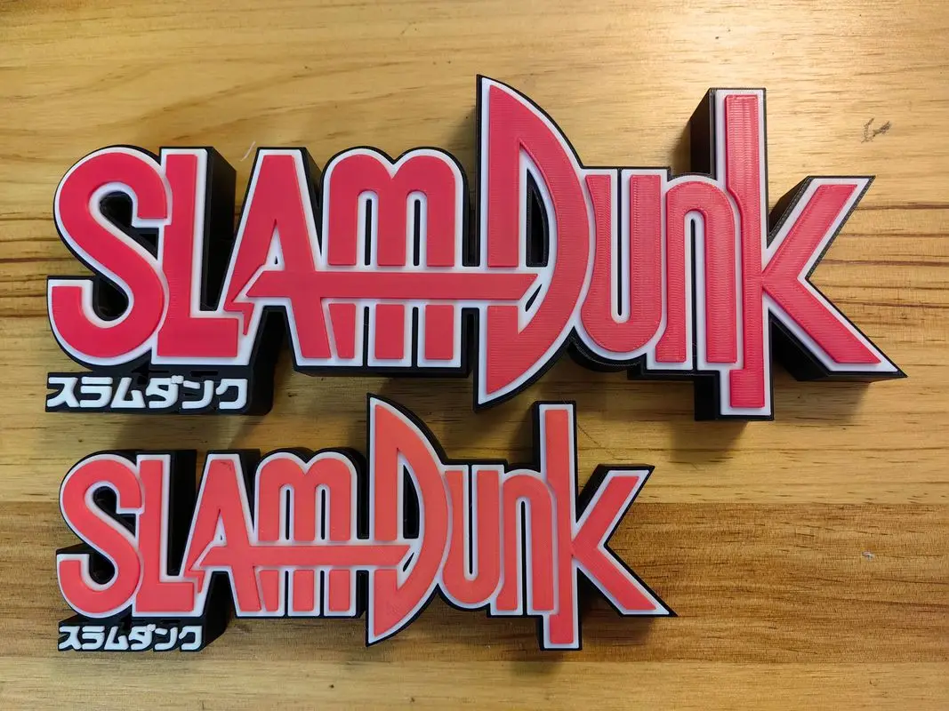 3D Printing SlamDunk Anime Ornament Logo Three-Dimensional Font Standing Sign Ornament
3D Printing SlamDunk Anime Ornament Logo Three-Dimensional Font Standing Sign Ornament