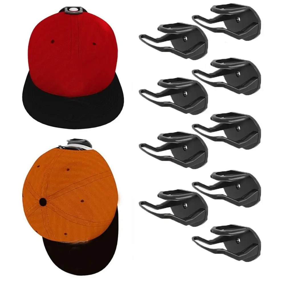 1/4Pcs Space Saving Adhesive Hat Hooks for Wall No Drilling Wall Mounted Removable Hat Rack Plastic Baseball Caps Organizer
1/4Pcs Space Saving Adhesive Hat Hooks for Wall No Drilling Wall Mounted Removable Hat Rack Plastic Baseball Caps Organizer