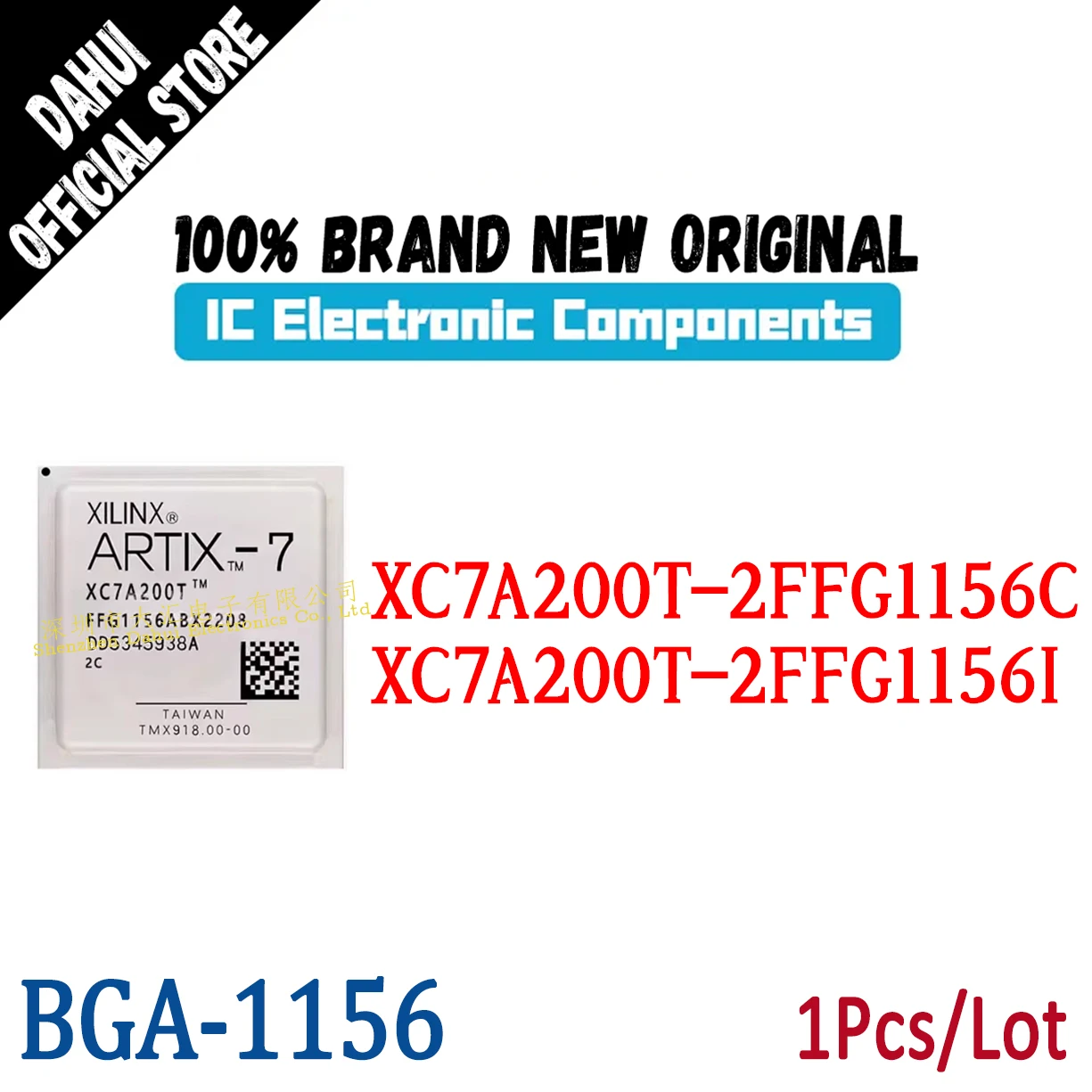 XC7A200T-2FFG1156C XC7A200T-2FFG1156I XC7A200T BGA-1156 Programmable logic chip IC new original
XC7A200T-2FFG1156C XC7A200T-2FFG1156I XC7A200T BGA-1156 Programmable logic chip IC new original