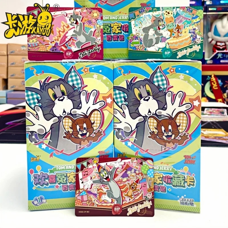 Genuine KAYOU Tom And Jerry Card Tell It To The Judge Variety Pack Series Animation Game Collection Cards Toy Gifts Whole Box
Genuine KAYOU Tom And Jerry Card Tell It To The Judge Variety Pack Series Animation Game Collection Cards Toy Gifts Whole Box