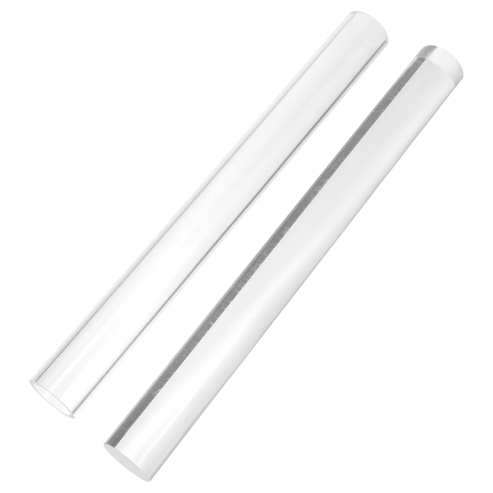 2pcs Acrylic Clay Rolling Pin For Polymer Clay Sculpting Easy To Clean Reusable Dough Rod Smooth Surface Craft Tool Kit
2pcs Acrylic Clay Rolling Pin For Polymer Clay Sculpting Easy To Clean Reusable Dough Rod Smooth Surface Craft Tool Kit