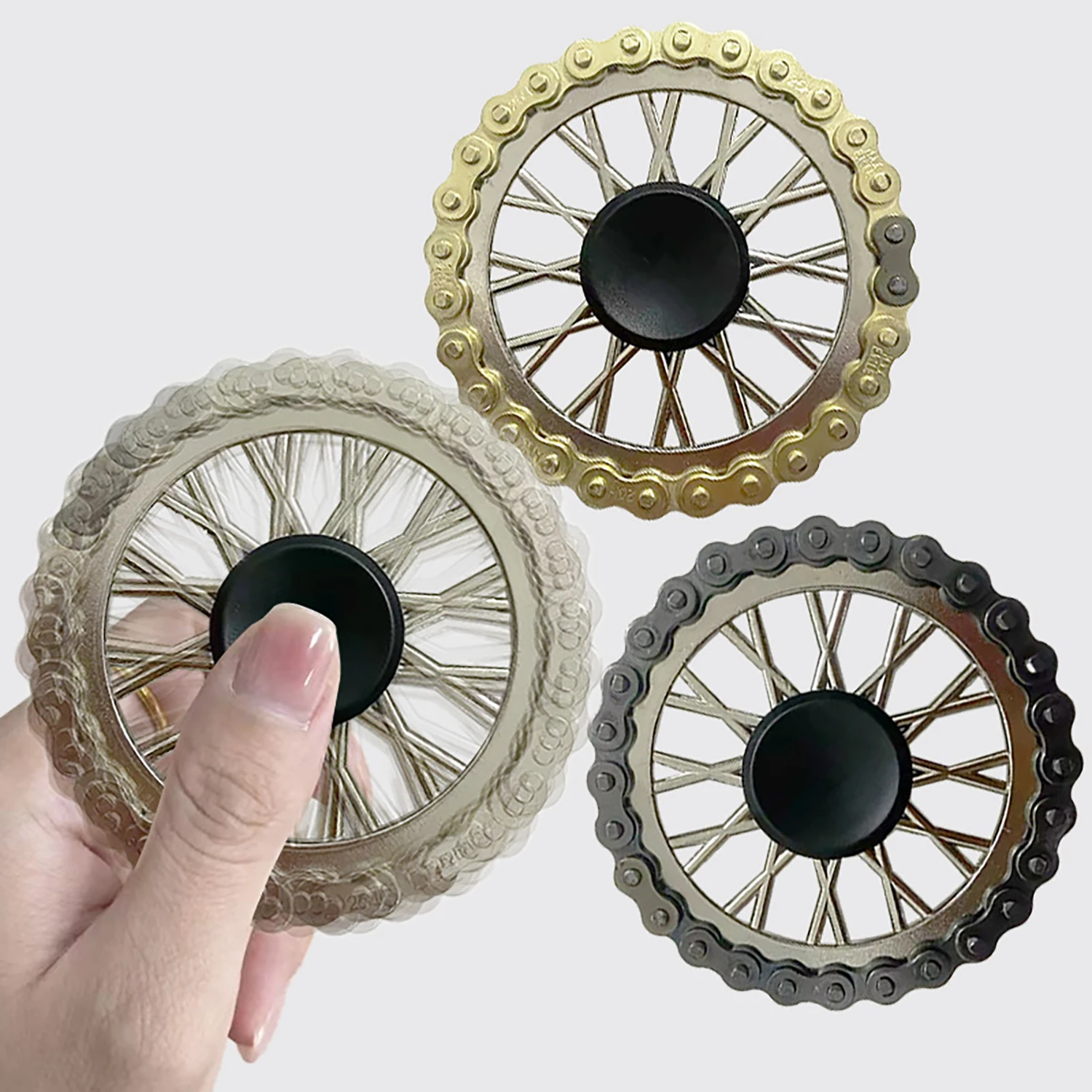 Игрушка для декомпрессии гироскопа с цепной передачей, съемный гироскоп с металлическим колесом, декомпрессионный артефакт, портативный гироскоп для взрослых
Игрушка для декомпрессии гироскопа с цепной передачей, съемный гироскоп с металлическим колесом, декомпрессионный артефакт, портативный гироскоп для взрослых