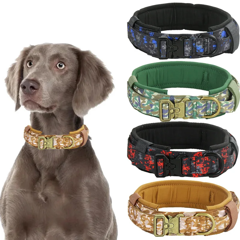 Nylon Adjustable Dog Collar Duarable Large Dog Collars For Walking Training Dog Collar Control Handle Outdoor Dog Accessories
Nylon Adjustable Dog Collar Duarable Large Dog Collars For Walking Training Dog Collar Control Handle Outdoor Dog Accessories