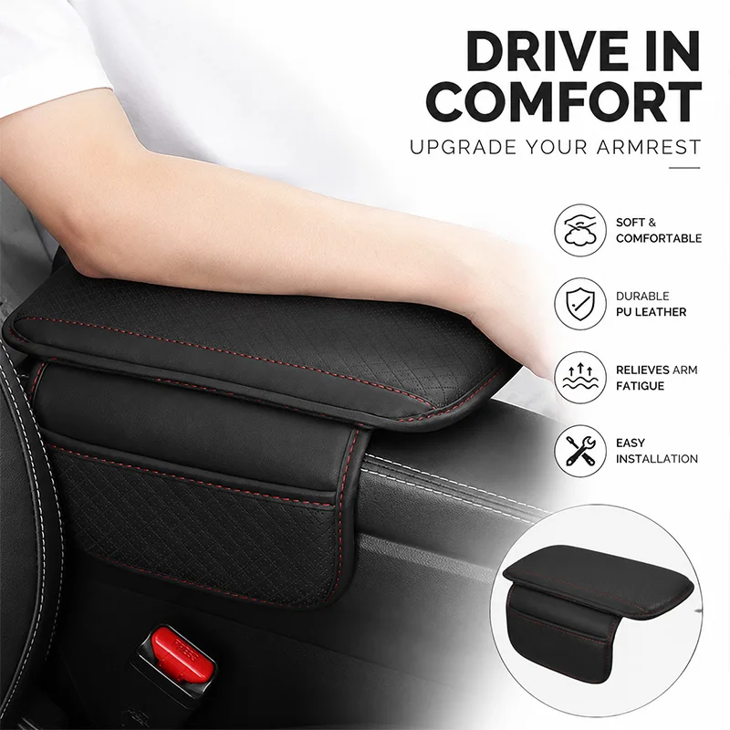 Car Armrest Box Pad PU Leather Center Console Arm Rest Cushion Universal Auto Interior Accessories
Car Armrest Box Pad PU Leather Center Console Arm Rest Cushion Universal Auto Interior Accessories