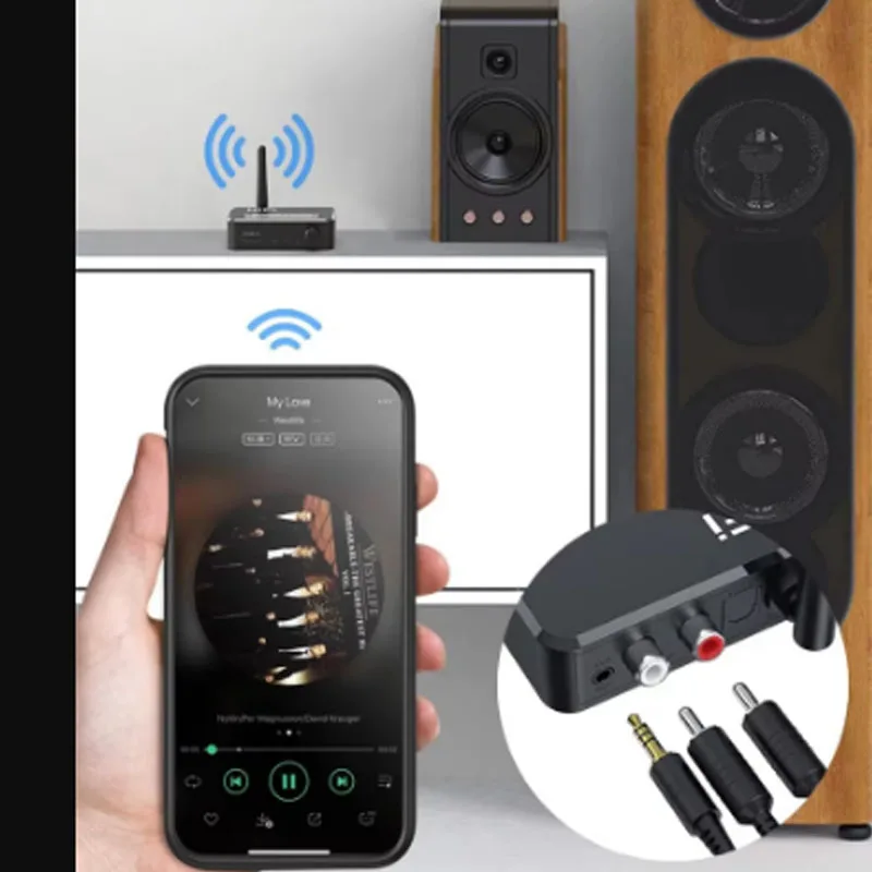 NFC Bluetooth 5.0 Receiver Transmitter Stereo 3.5mm AUX Jack RCA Wireless Audio Adapter For iPhone 13Pro Max Motorola Moto G54
NFC Bluetooth 5.0 Receiver Transmitter Stereo 3.5mm AUX Jack RCA Wireless Audio Adapter For iPhone 13Pro Max Motorola Moto G54