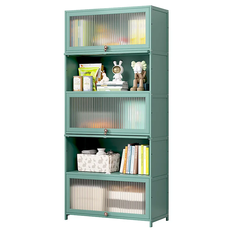 Dust-proof simple bookcase Modern simple floor-to-ceiling multi-layer household living room bookshelf Children's book shelf Stor
Dust-proof simple bookcase Modern simple floor-to-ceiling multi-layer household living room bookshelf Children's book shelf Stor