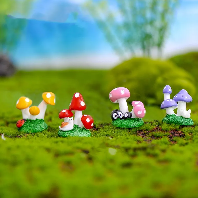 Simulation Mushroom cluster Microlandscape Accessories Succulent Decoration Zakka Ornaments Sales Office Miniature Model DIY
Simulation Mushroom cluster Microlandscape Accessories Succulent Decoration Zakka Ornaments Sales Office Miniature Model DIY