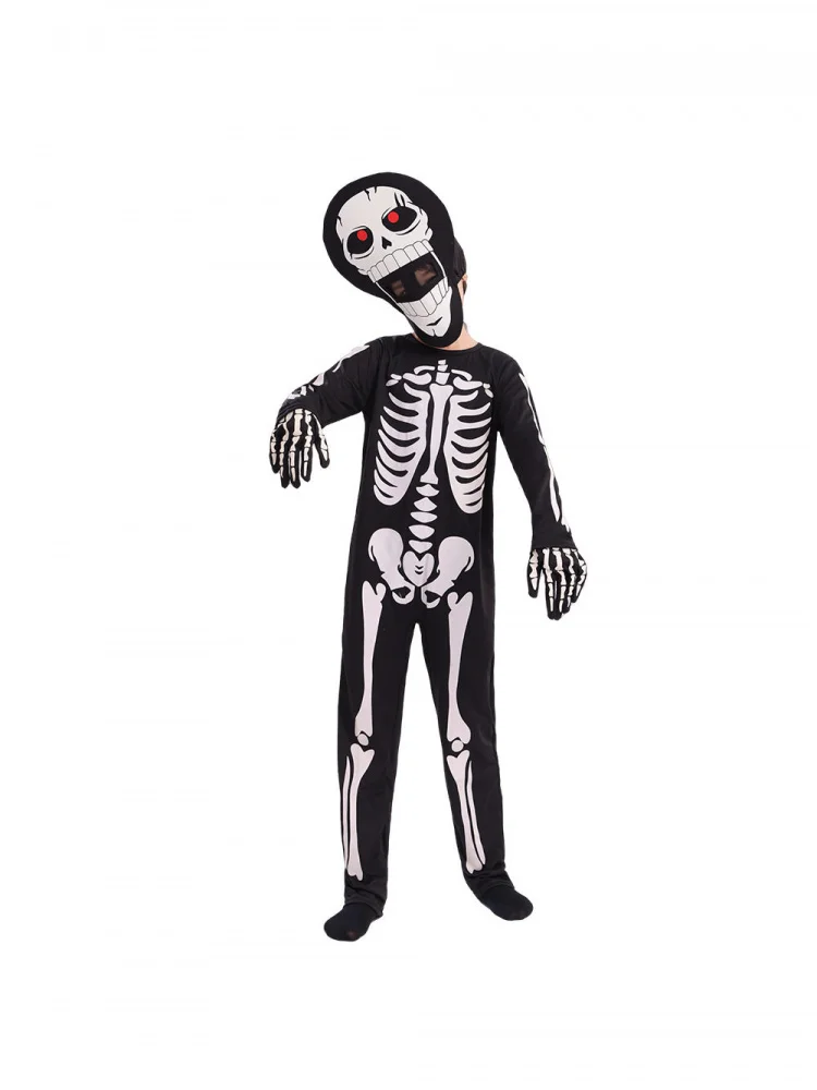 Halloween Children's Glowing Skeleton Costume Cosplay Performance Clothes Stage Costume Night Light Skeleton Frame Outfit
Halloween Children's Glowing Skeleton Costume Cosplay Performance Clothes Stage Costume Night Light Skeleton Frame Outfit