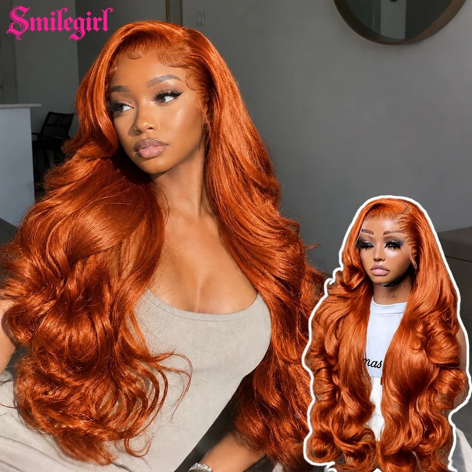 36 Inch Wigs Human Hair Pre Plucked Pre Cut #350 Ginger Orange 13x4 HD Lace Wigs Body Wave Brazilian colored Wig For Women 200% Density
36 Inch Wigs Human Hair Pre Plucked Pre Cut #350 Ginger Orange 13x4 HD Lace Wigs Body Wave Brazilian colored Wig For Women 200% Density