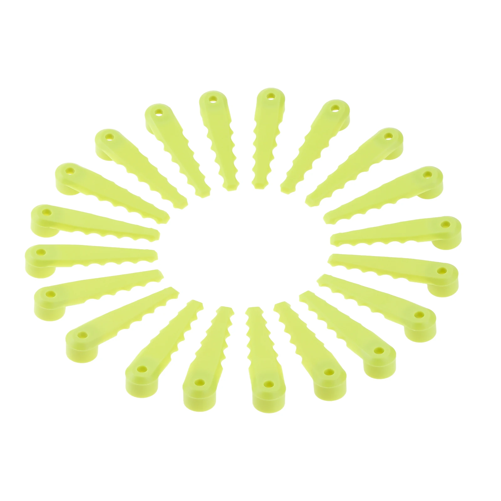 20pcs/set AC052N1FB Serrated Nylon Blades 77mm fit 2-in-1 Pivoting Fixed Bladed/Line Head for RYOBI 18V Auto-feed String Trimmer
20pcs/set AC052N1FB Serrated Nylon Blades 77mm fit 2-in-1 Pivoting Fixed Bladed/Line Head for RYOBI 18V Auto-feed String Trimmer