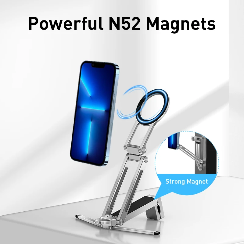 Ultra-thin Magnetic Phone Tripod Stand For iPhone 17 16 Pro Max Samsung Huawei Phone Magsafe Aluminium Smartphone Mini Bracket
Ultra-thin Magnetic Phone Tripod Stand For iPhone 17 16 Pro Max Samsung Huawei Phone Magsafe Aluminium Smartphone Mini Bracket