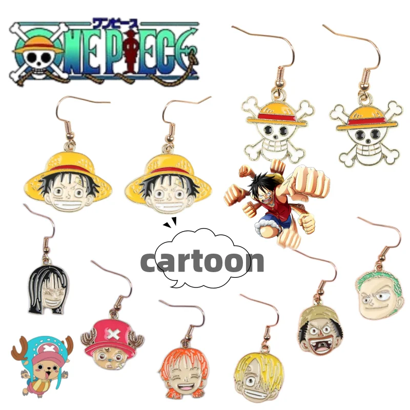 Серьги One Piece с Луффи, Зоро и Тони Тони Чоппером: новые, креативные, мультяшные, милые, модные, персонализированные, студенческие серьги в подарок
Серьги One Piece с Луффи, Зоро и Тони Тони Чоппером: новые, креативные, мультяшные, милые, модные, персонализированные, студенческие серьги в подарок