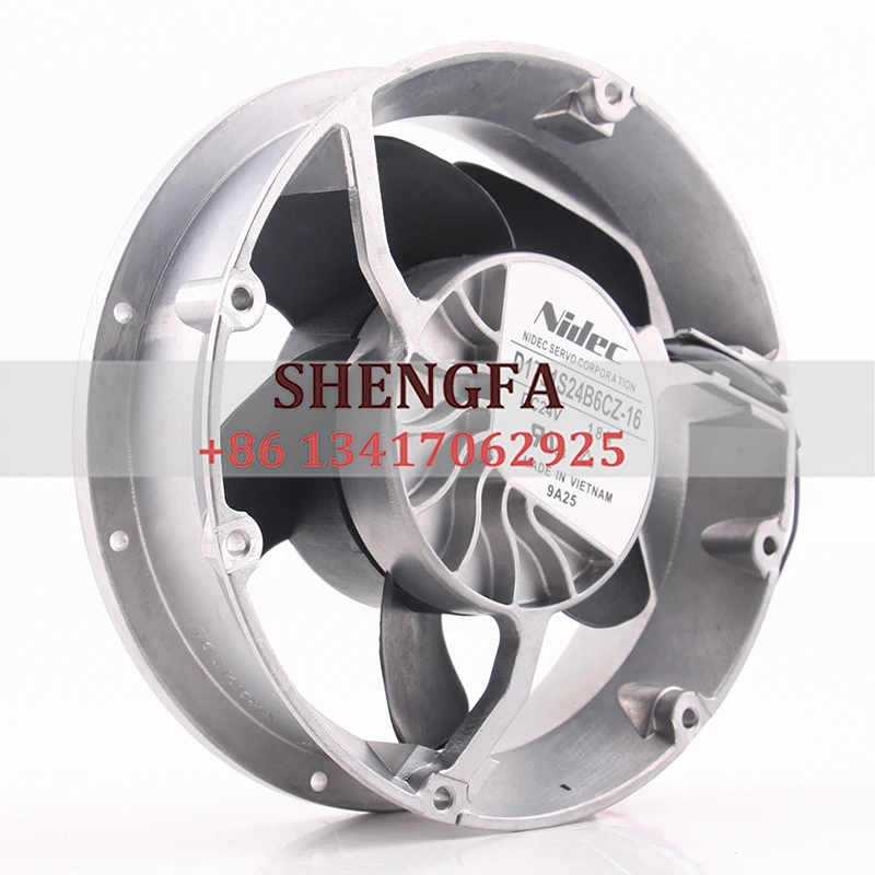 Новый оригинальный вентилятор преобразователя частоты SERVO D1751S24B6CZ-16 DC24V 1.8A 172X172X51MM 17251 ABB осевой вентилятор, охлаждающий вентилятор
Новый оригинальный вентилятор преобразователя частоты SERVO D1751S24B6CZ-16 DC24V 1.8A 172X172X51MM 17251 ABB осевой вентилятор, охлаждающий вентилятор