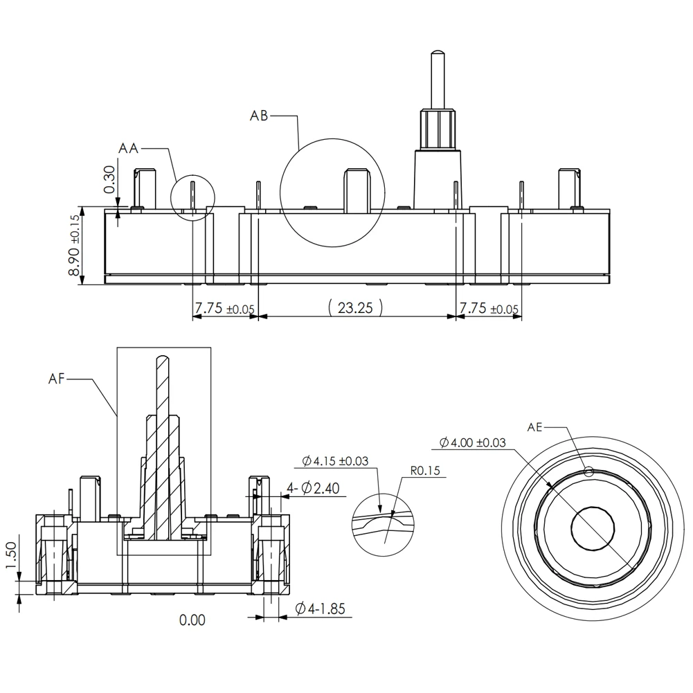 BKA30D-R5 Stepper Motor Auto Instrument Step Motor 20mA Dual Axis Stepper Motor for VID28-05
BKA30D-R5 Stepper Motor Auto Instrument Step Motor 20mA Dual Axis Stepper Motor for VID28-05