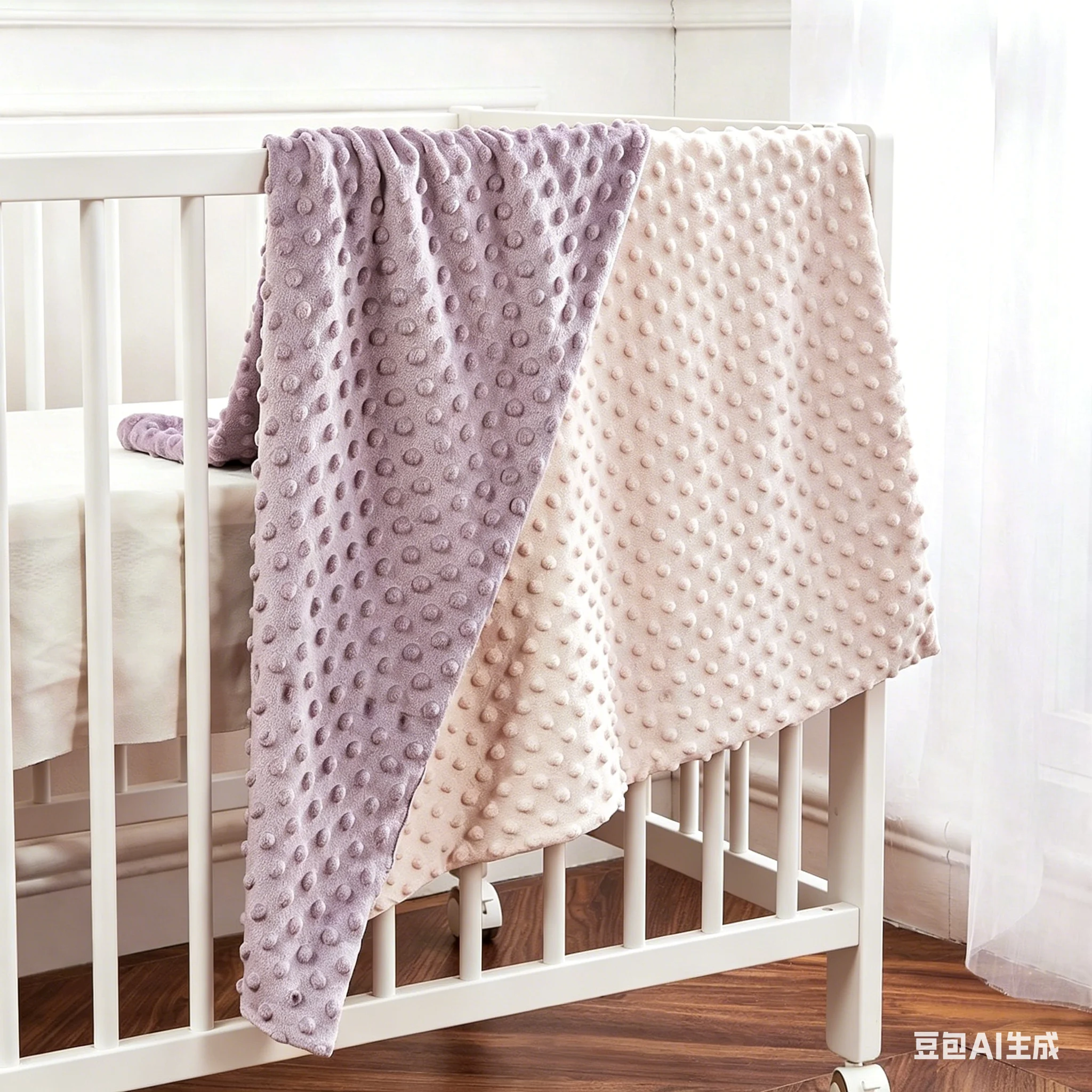 1Pc Soft And Skin-Friendly Baby Double-Sided Polka Dot Blanket,
1Pc Soft And Skin-Friendly Baby Double-Sided Polka Dot Blanket,